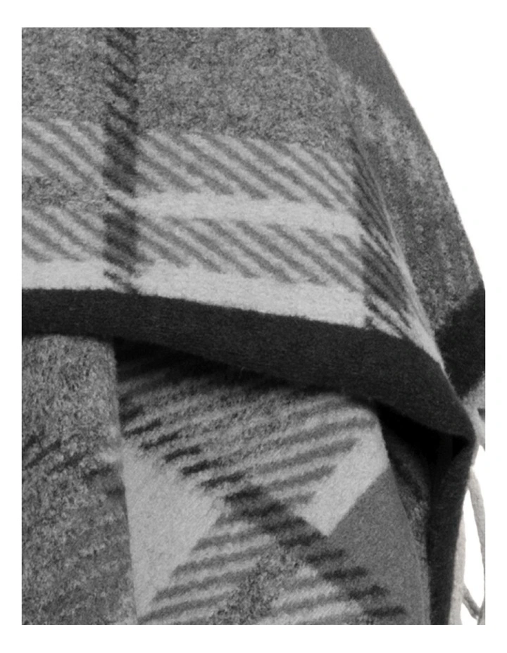 Worth The Wait Scarf in Black image 6