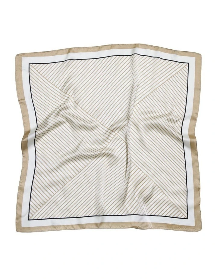 Right This Way Fashion Scarf in Tan image 2