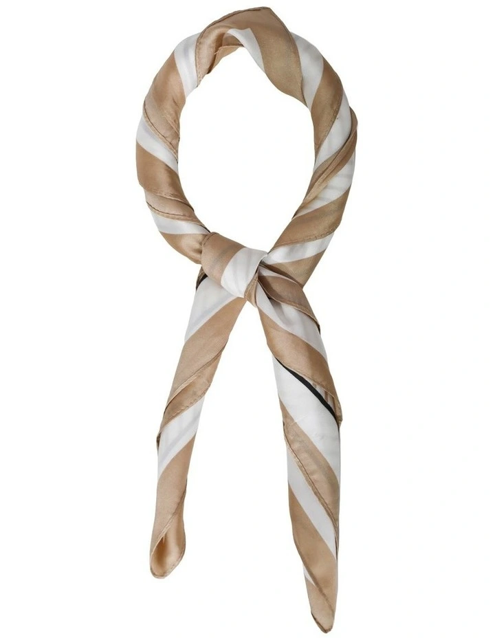 Right This Way Fashion Scarf in Tan image 4