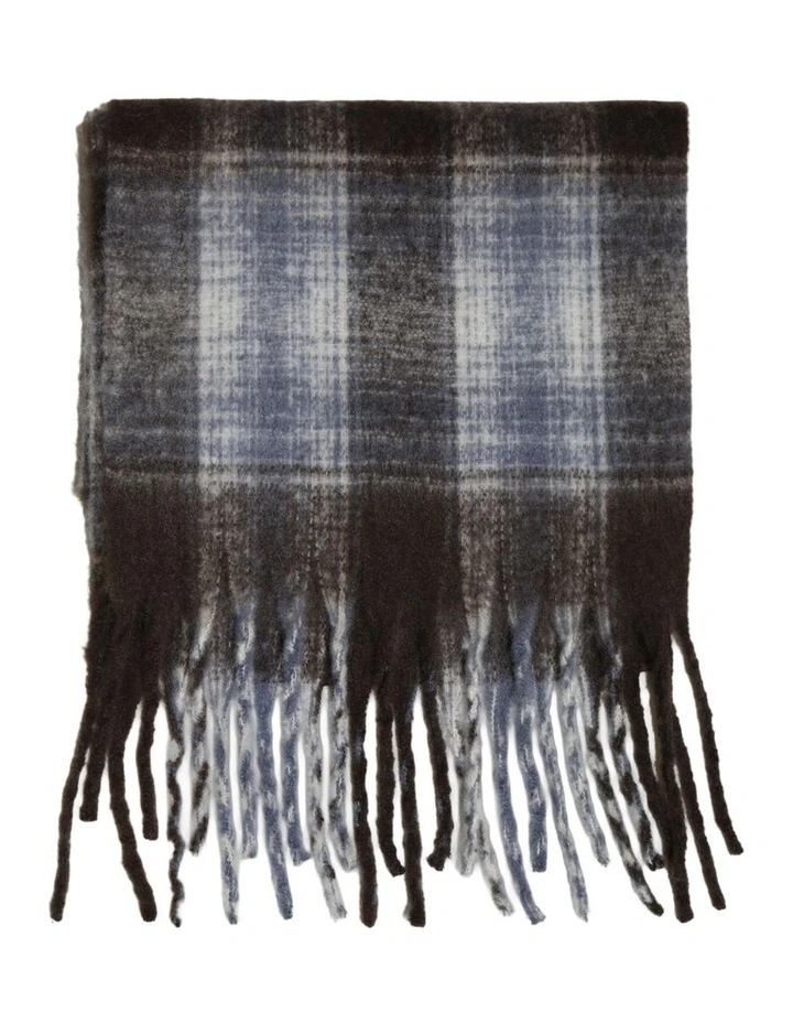 Born This Way Scarf in Brown and Blue image 3