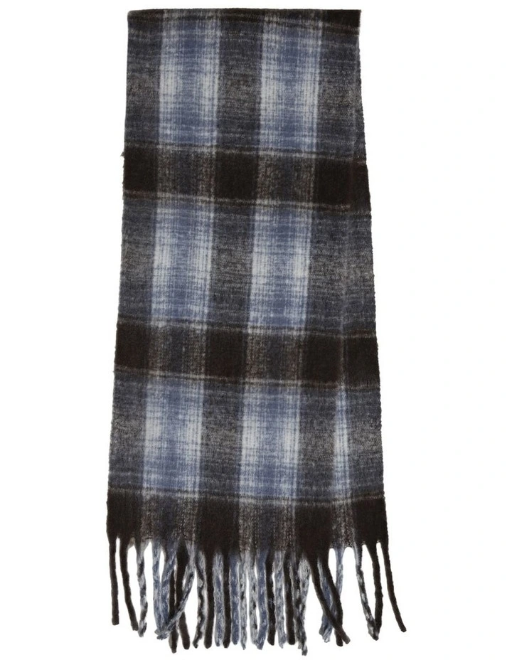 Born This Way Scarf in Brown and Blue image 4