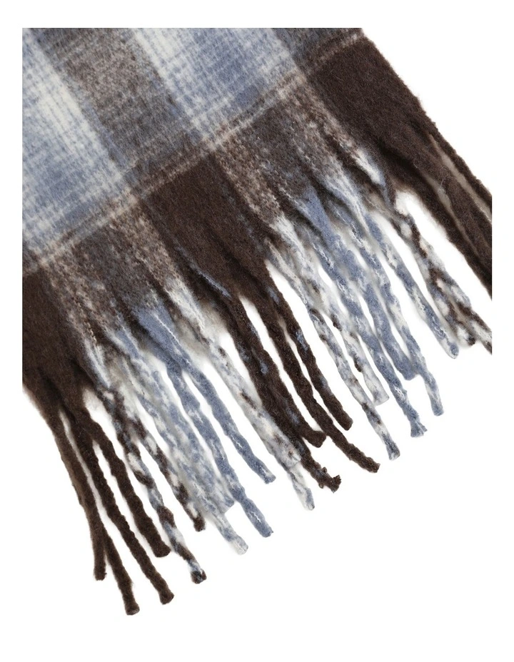 Born This Way Scarf in Brown and Blue image 5