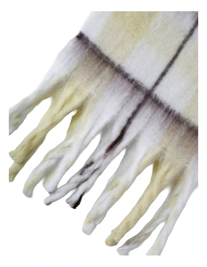 Plenty Of Love Scarf in Yellow/Choc image 3
