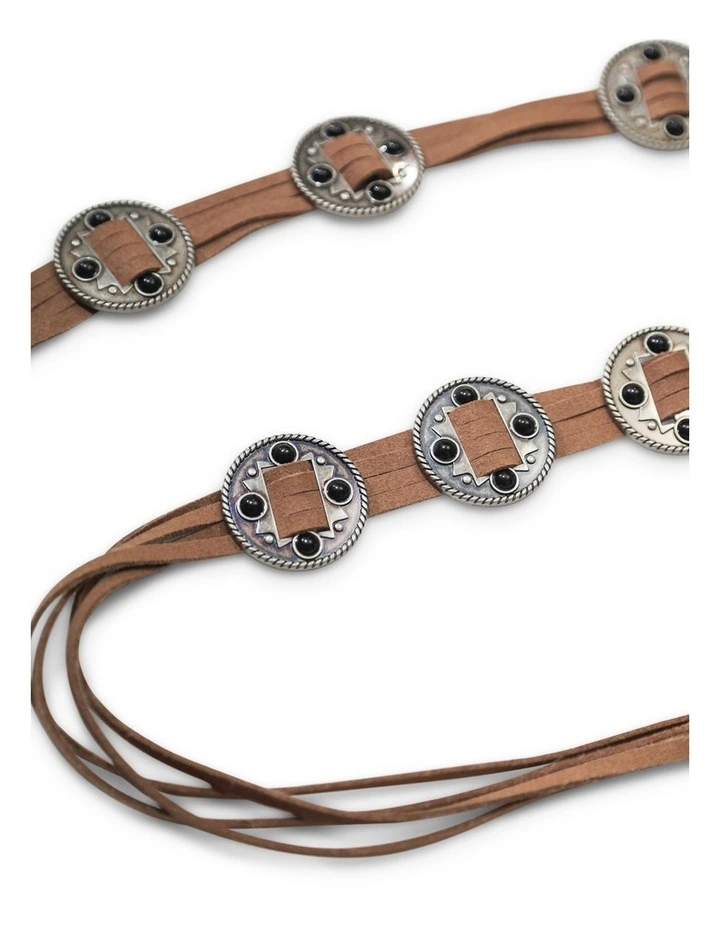 Dusk to Dawn Belt in Brown image 3