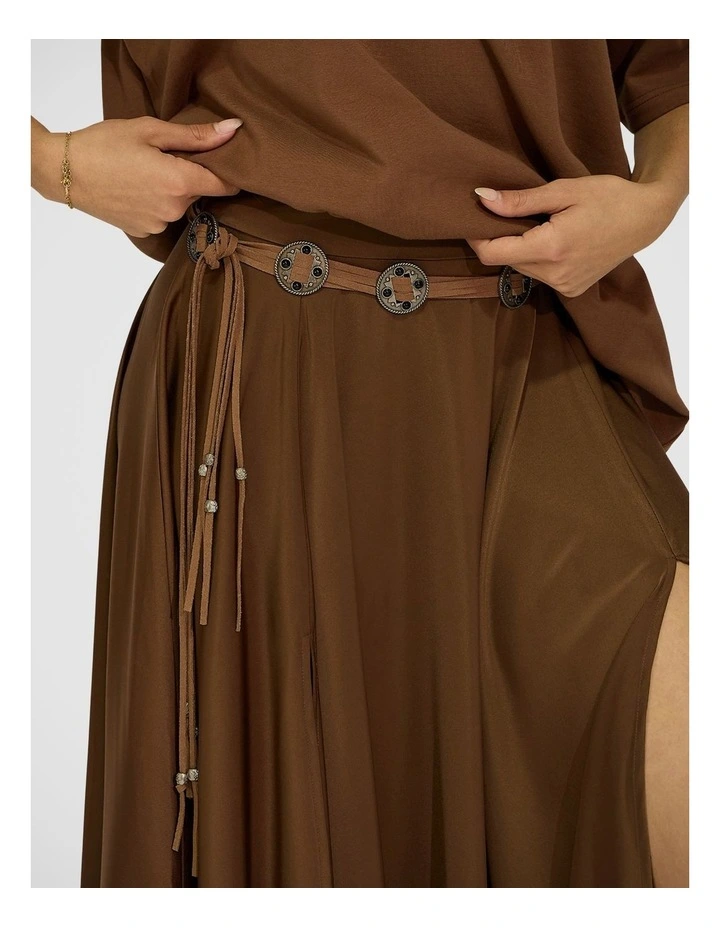 Dusk to Dawn Belt in Brown image 5