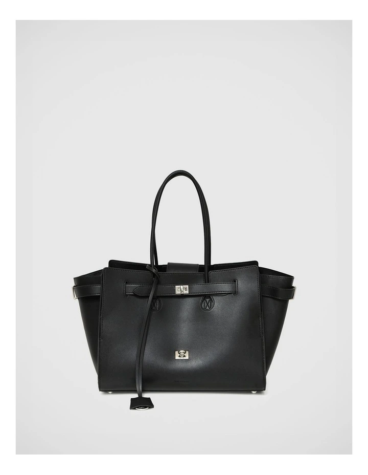 In The City Shoulder Bag in Black image 1
