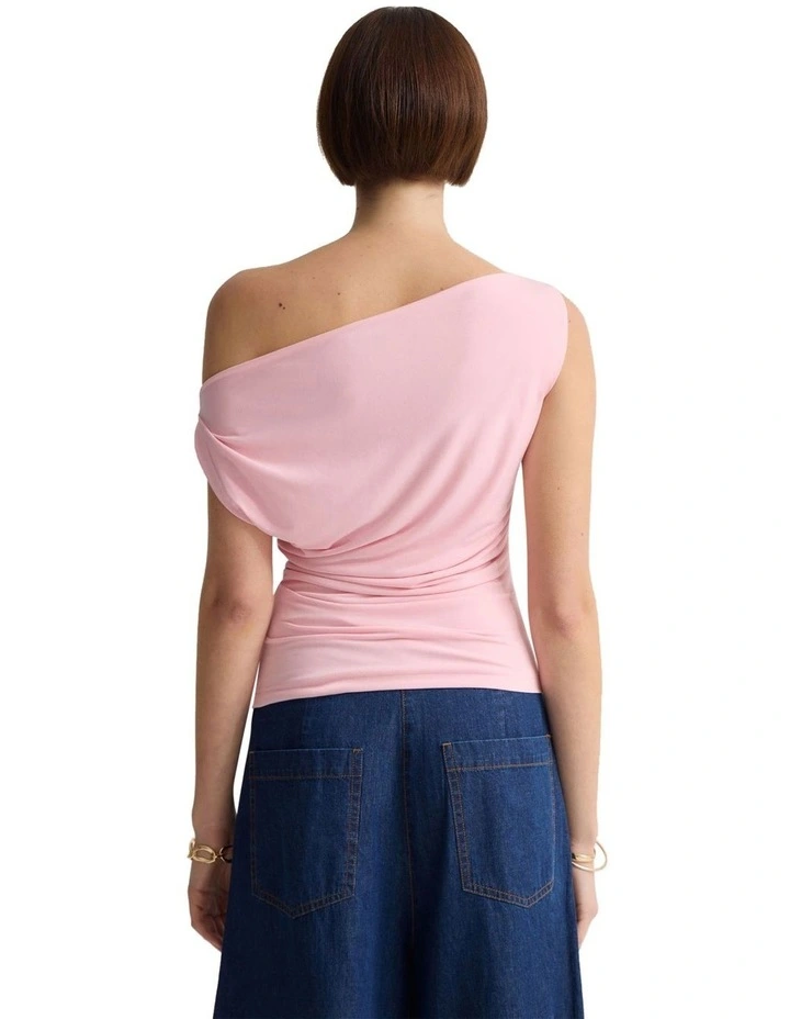Loulou Top in Pink image 2