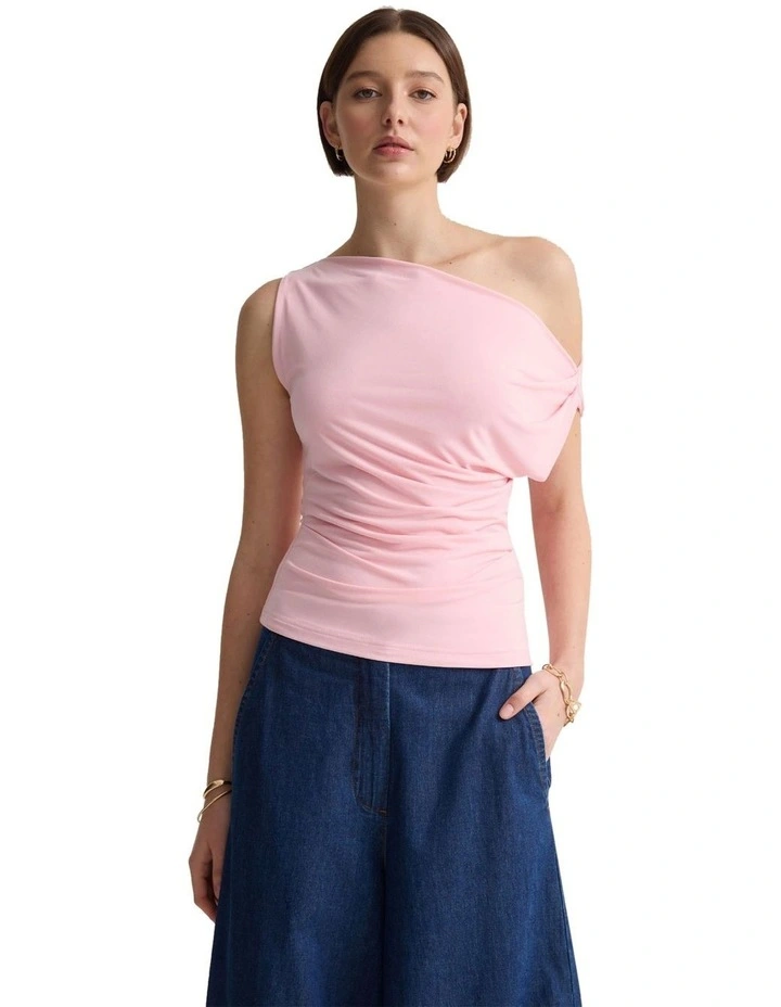 Loulou Top in Pink image 5