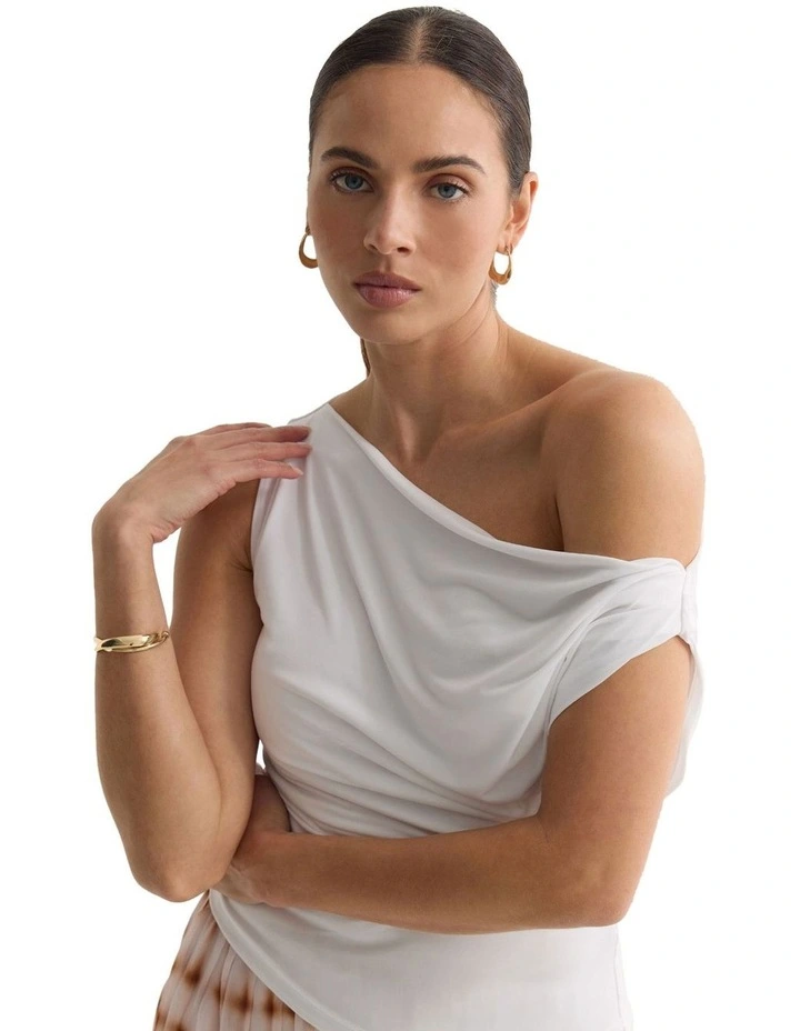 Loulou Top in White image 4