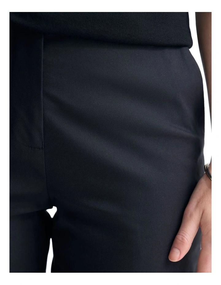 Nina Straight Stretch Leg Pant in Black image 6