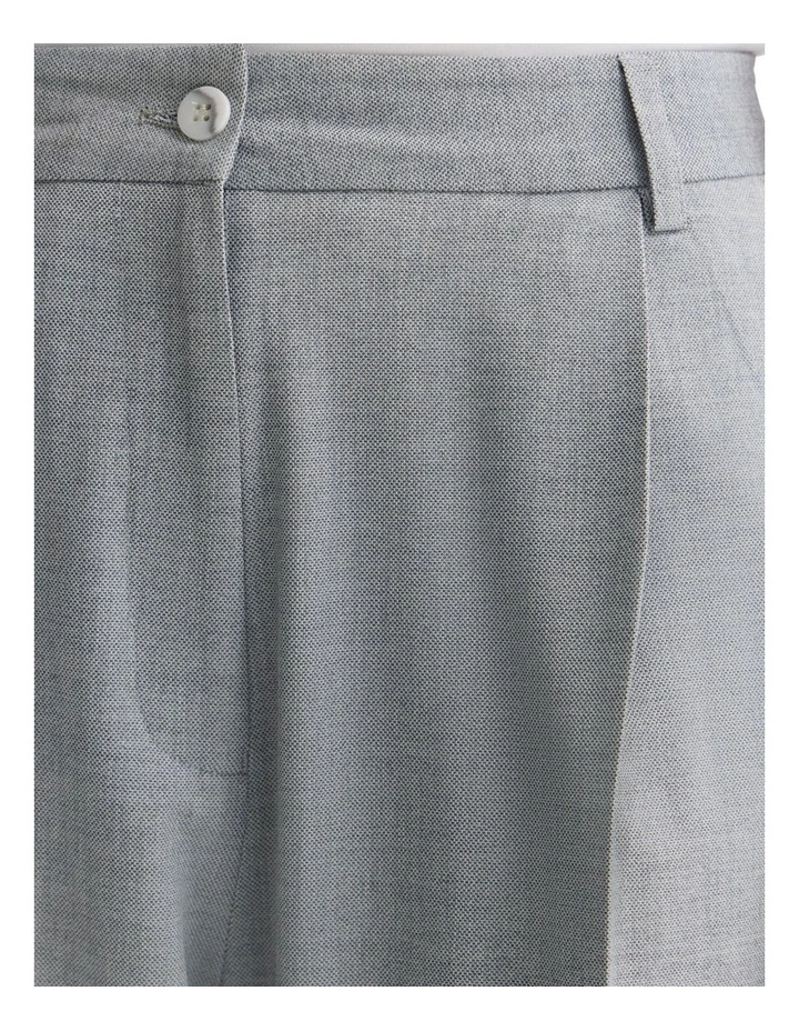 Billie Single Pleat Pant in Silver image 6