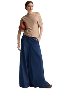 Sarina Cashmere Blend Knit in Mocha