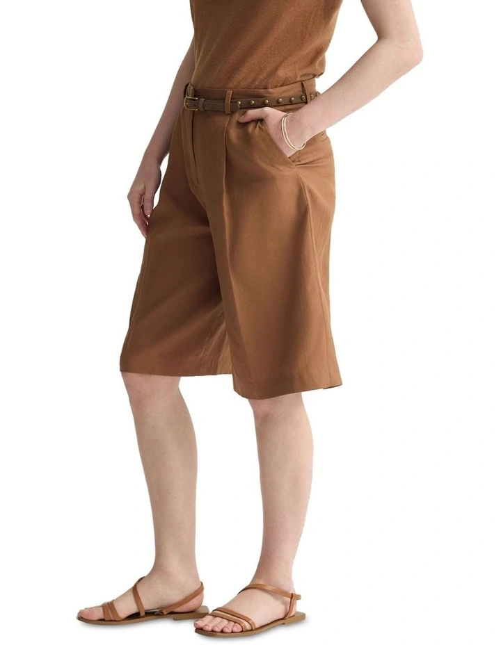 Peggy Bermuda Shorts in Mocha image 3