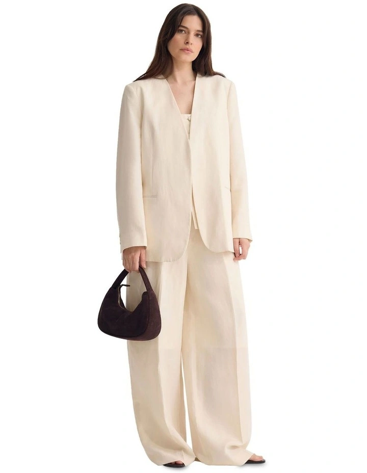 Alina Blazer in Ivory image 1