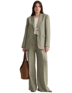Jude Boyfriend Blazer in Green