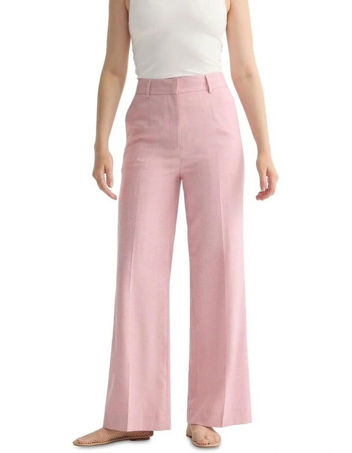 Lydia Suit Pant in Pink image 1
