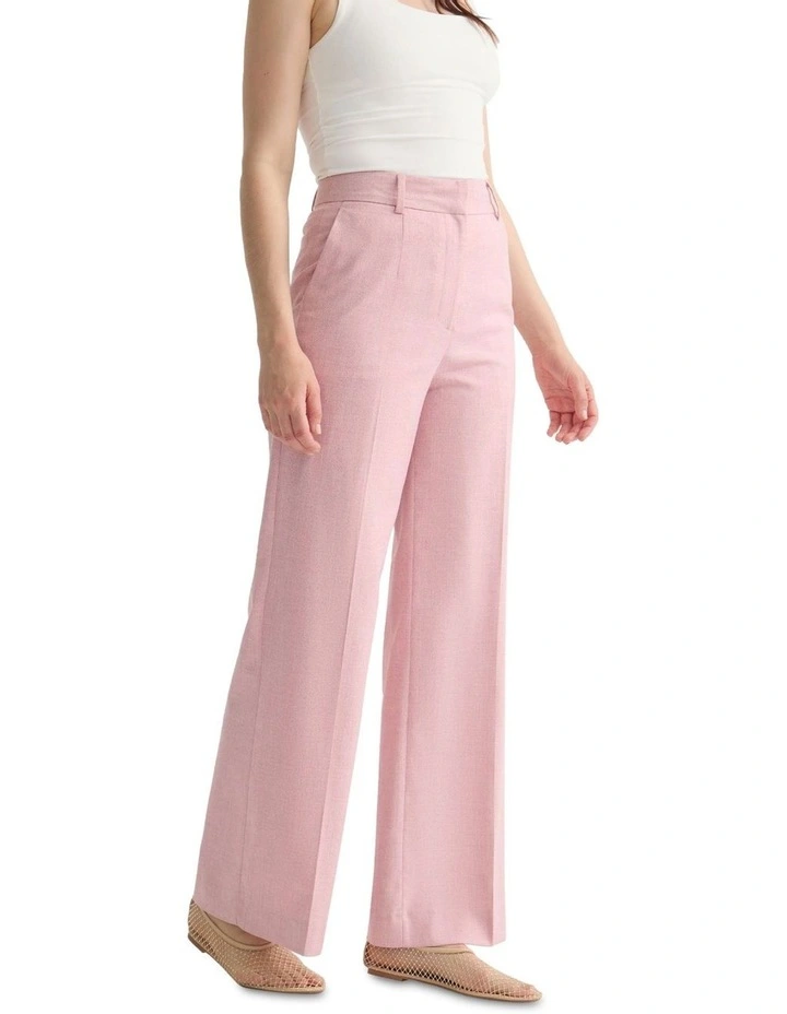 Lydia Suit Pant in Pink image 3