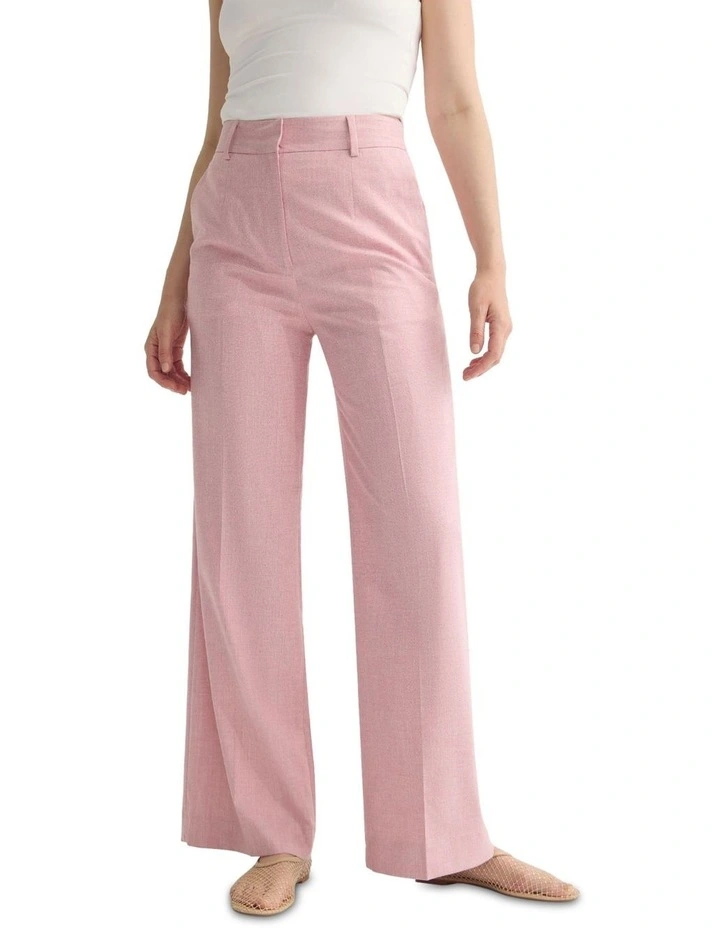 Lydia Suit Pant in Pink image 4
