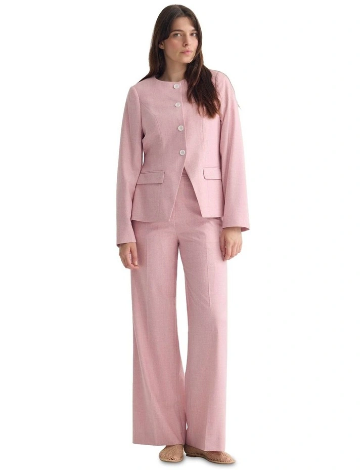 Lydia Suit Pant in Pink image 5