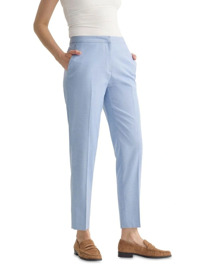 Charla Suit Pants in Light Blue image 3