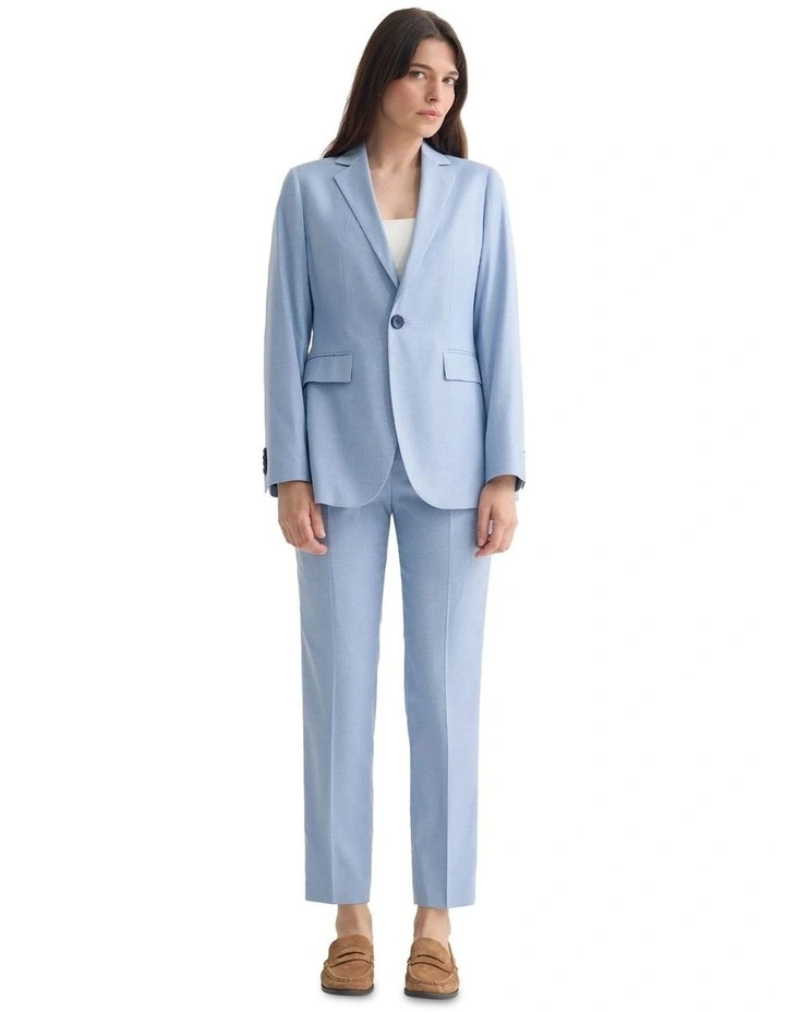 Charla Suit Pants in Light Blue image 5