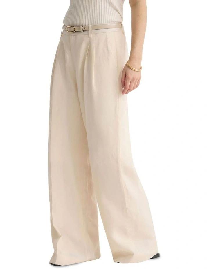 Cameron Pant in Ivory image 3