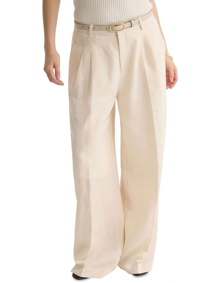 Cameron Pant in Ivory image 4