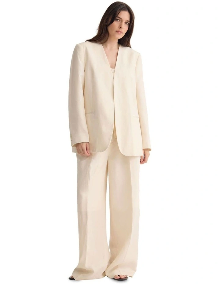 Cameron Pant in Ivory image 5