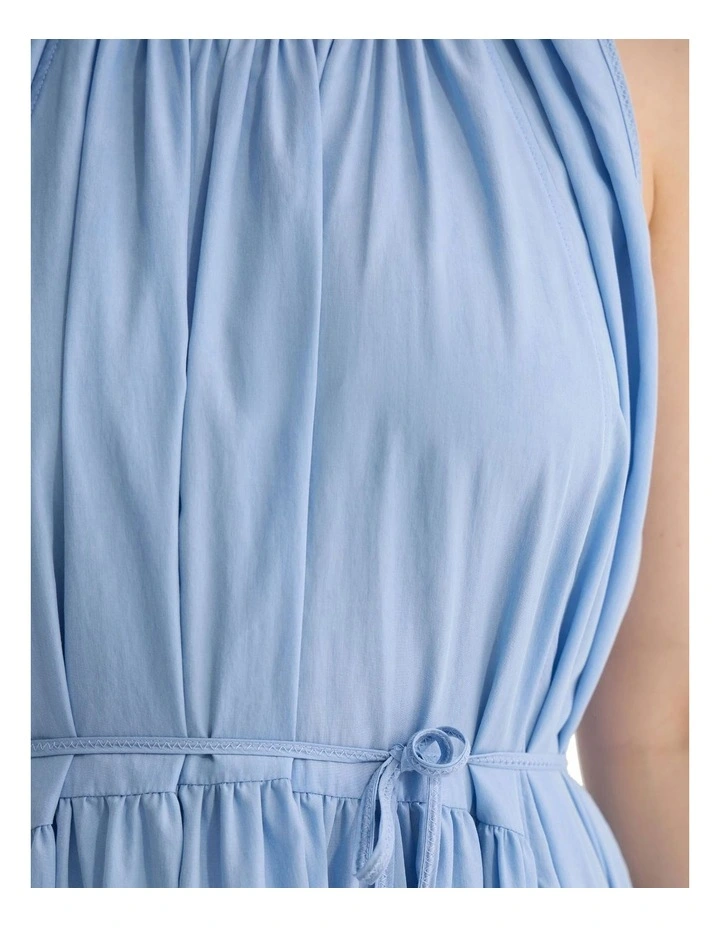 Sandali Flowing Dress in Blue image 6