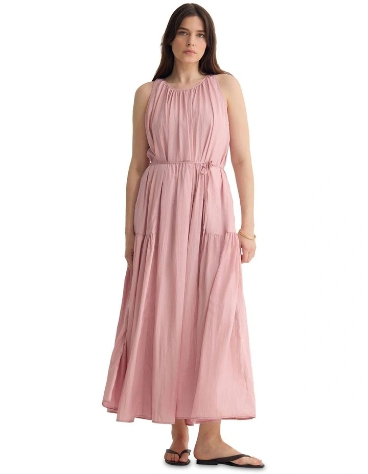 Sandali Flowing Dress in Pink image 5