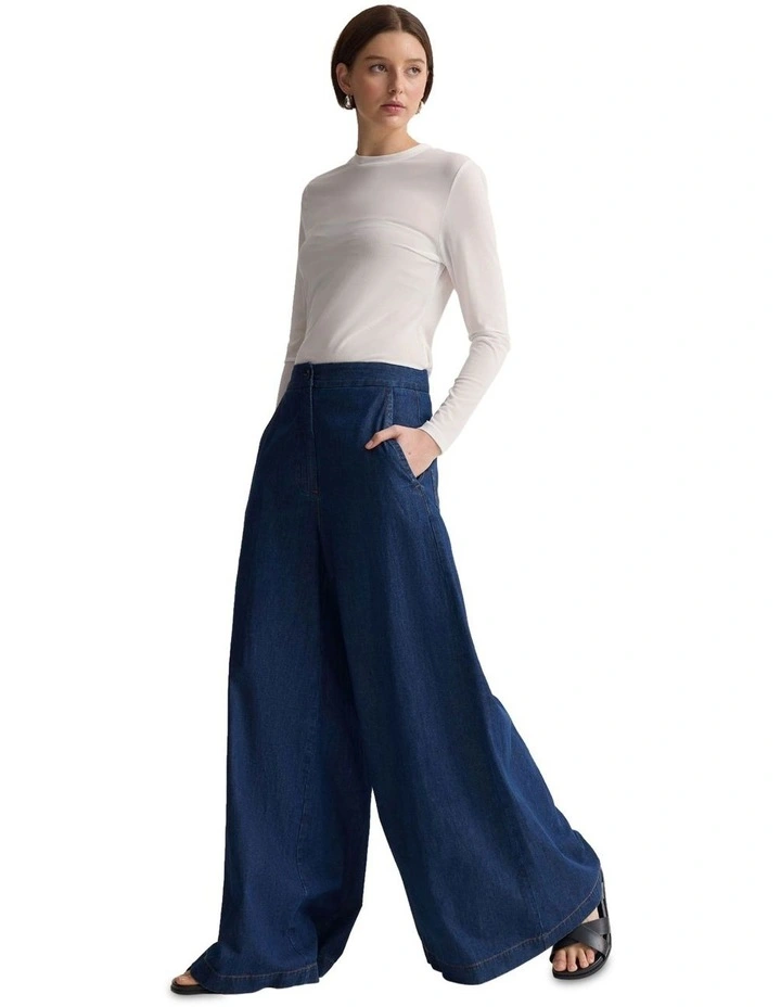 Camilla Mesh Top in Ecru image 7