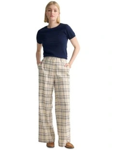 Grace Cashmere Blend Knit in Navy