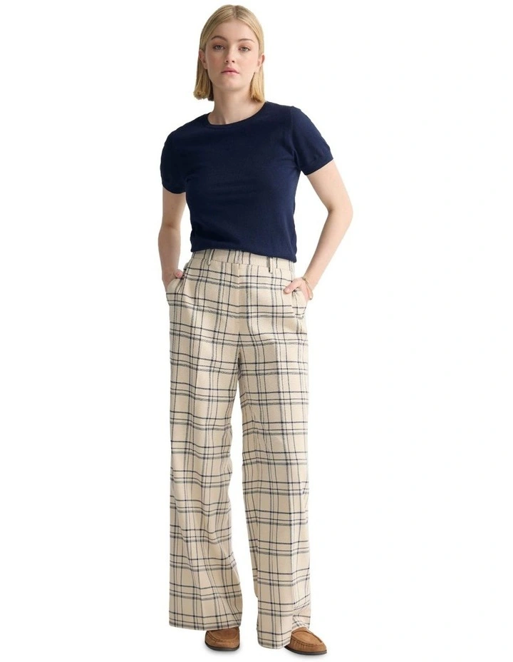 Grace Cashmere Blend Knit in Navy image 1