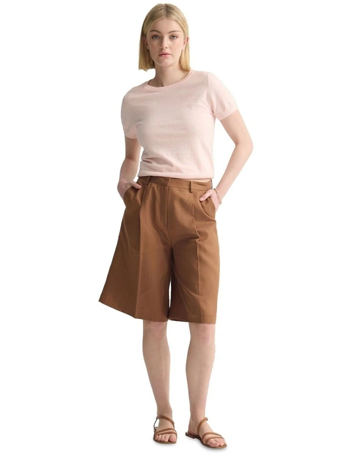 Grace Cashmere Blend Knit in Pink image 1