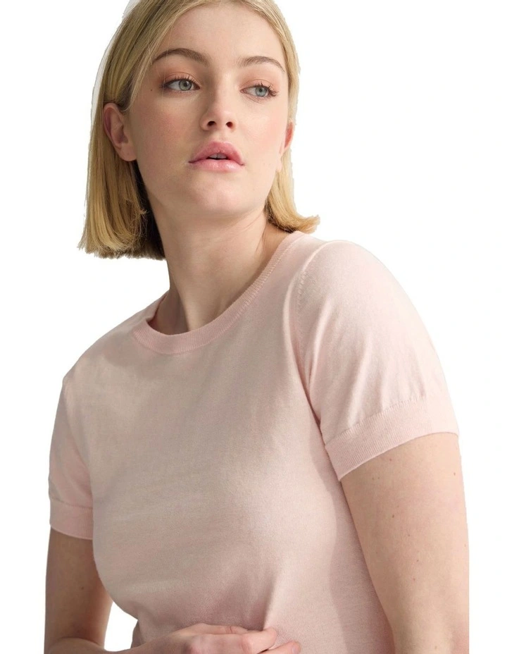 Grace Cashmere Blend Knit in Pink image 4
