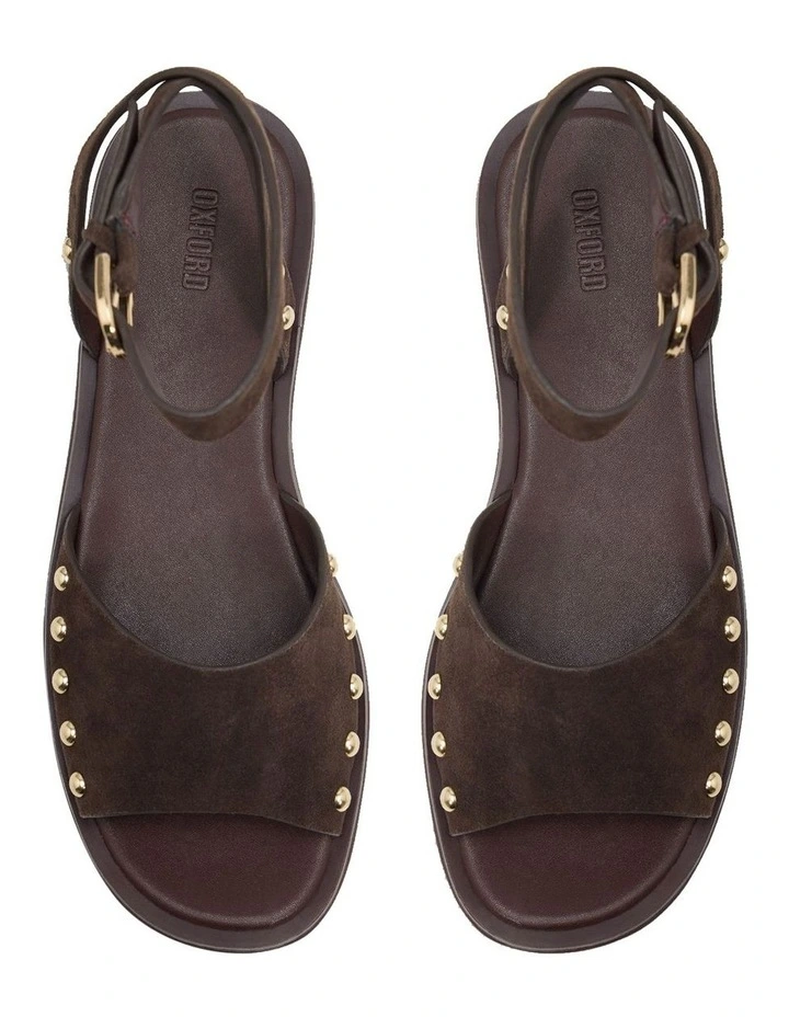 Colette Summer Wedge in Chocolate image 5