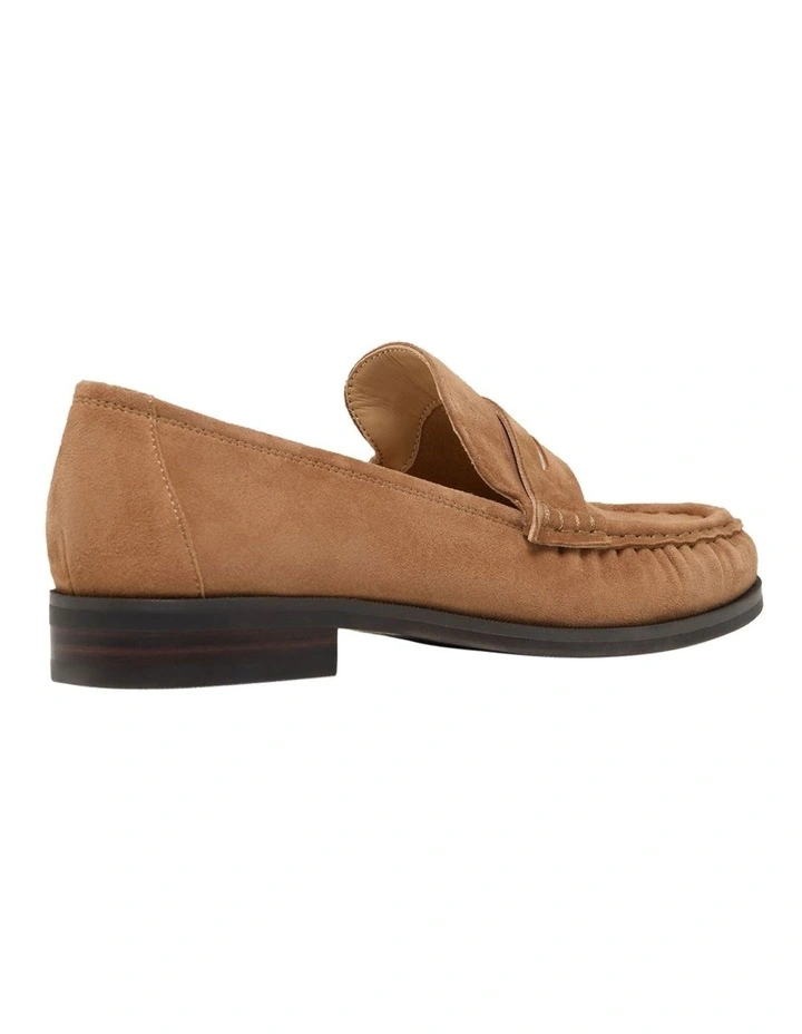 Valentina Suede Loafer in Sand image 2