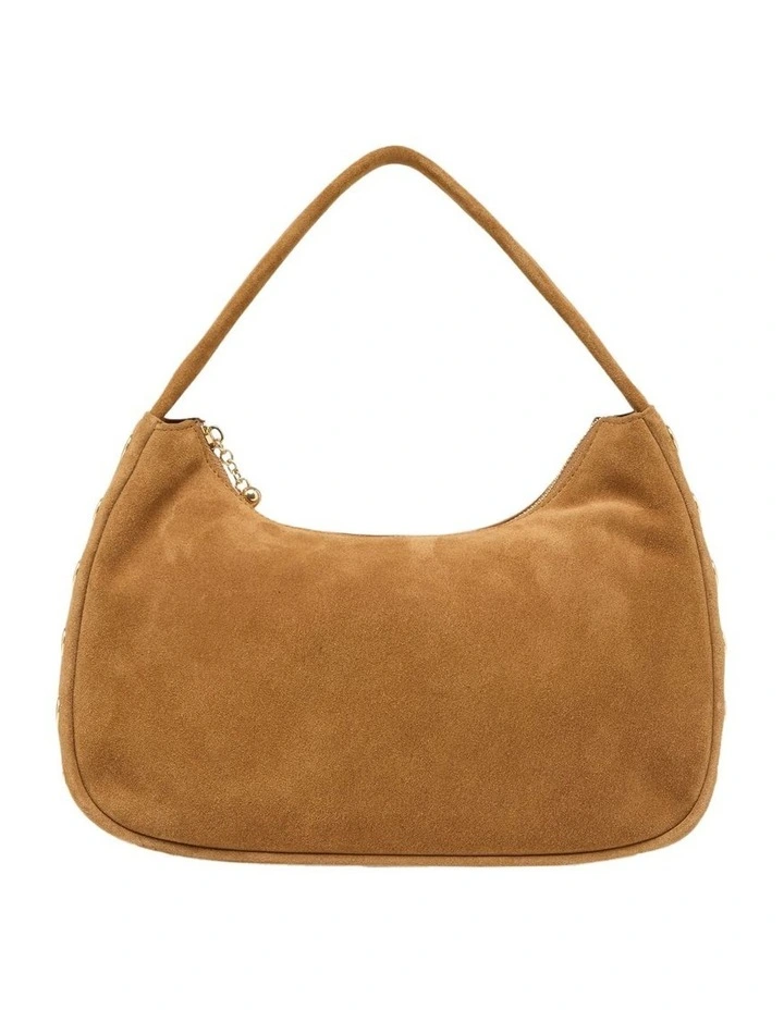 Large Nala Bag With Studs in Camel image 1