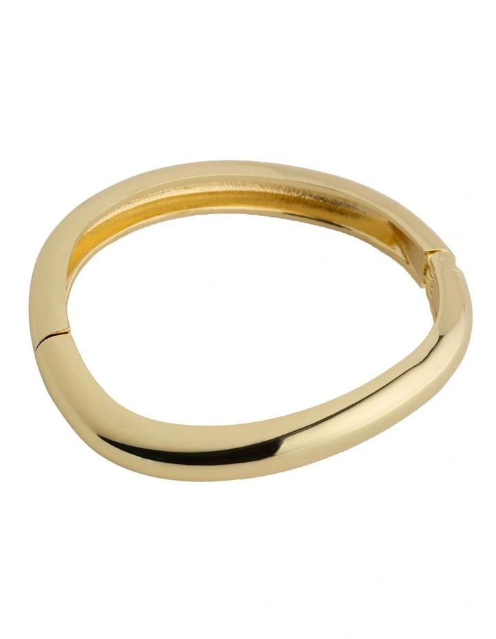Asha Bangle Set 2Pack in Light Gold image 5