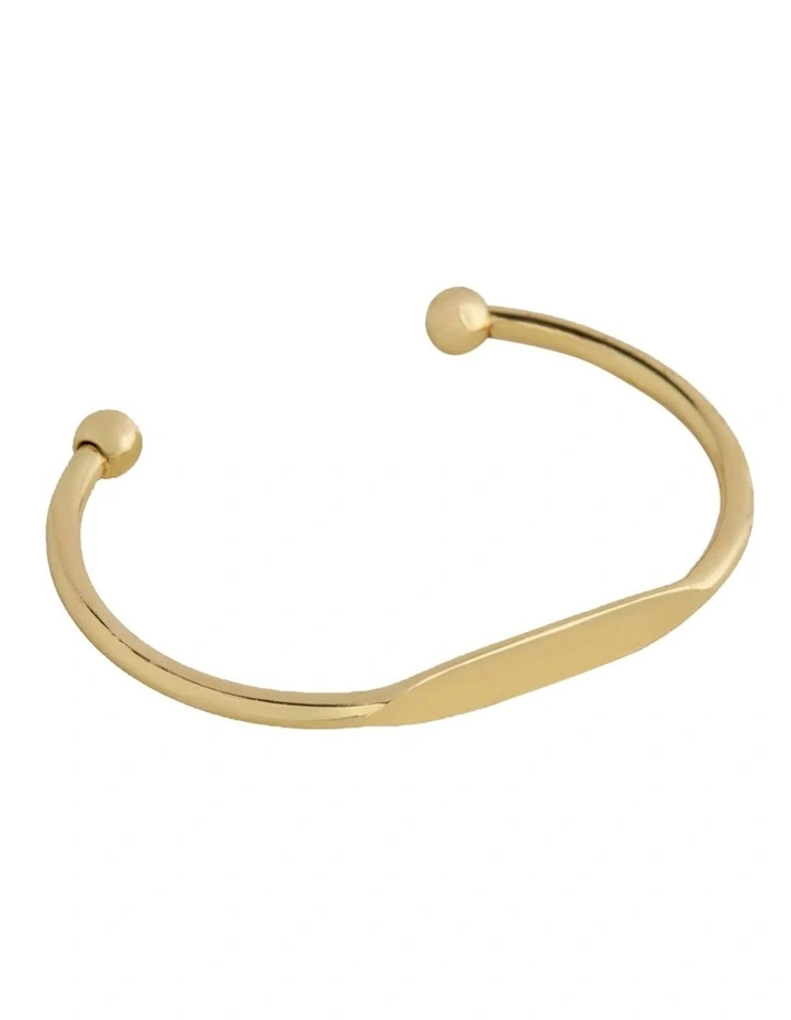 Lester Triple Bangle Set in Light Gold image 3