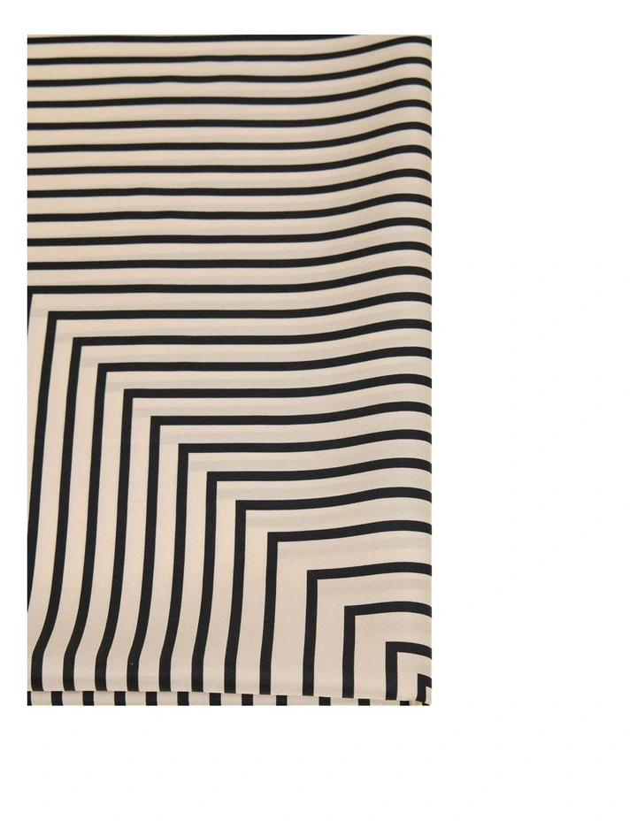 Ada Silk Scarf in Black image 2