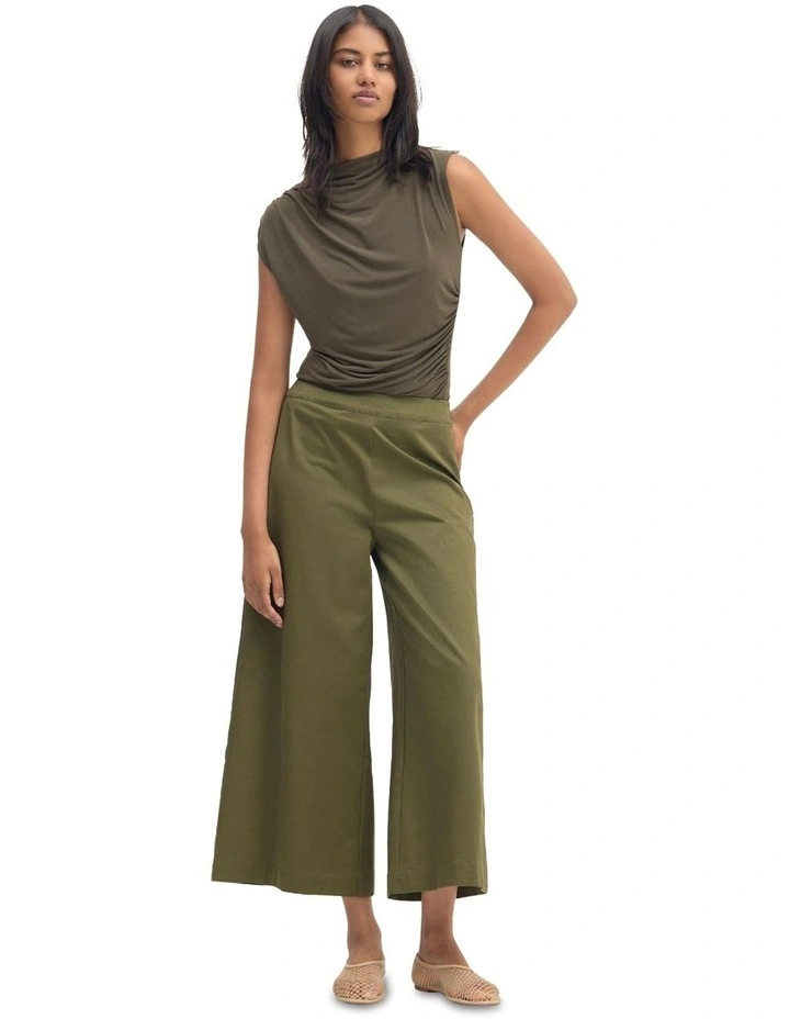 Billi Culotte in Olive image 5