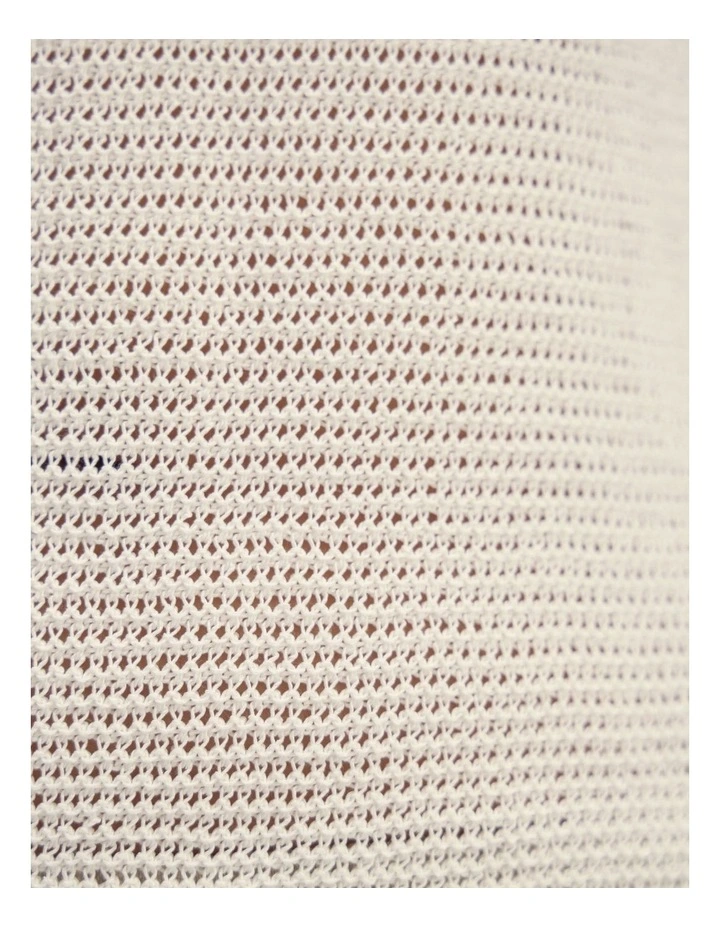 Romy Knitted Tank in White image 6