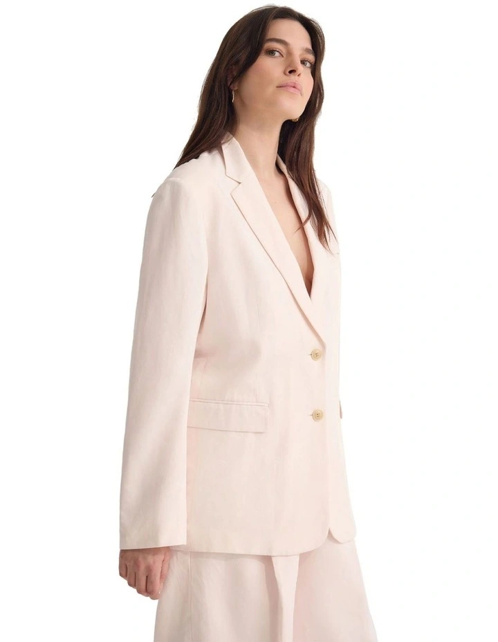 Jude Blazer in Pink image 3