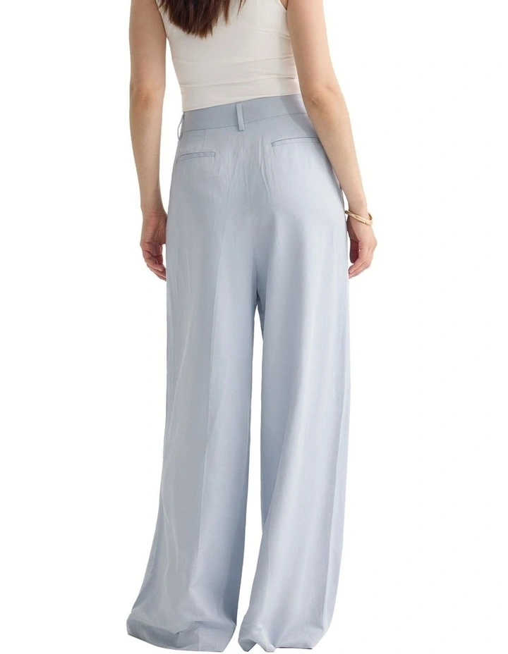 Margot Wide Leg Pants in Light Blue image 2