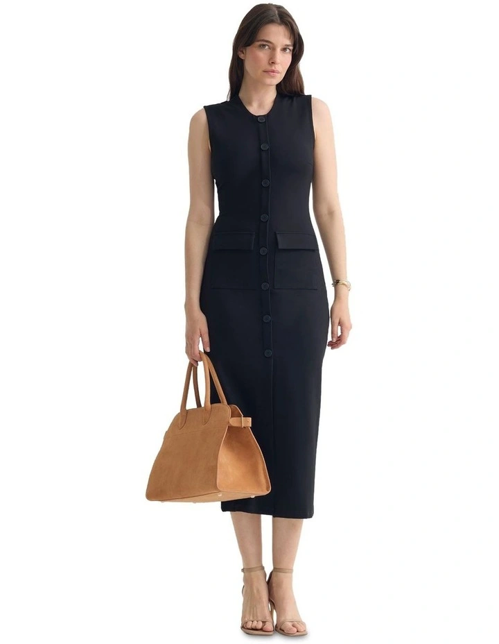 Lara Ponti Dress in Black image 1