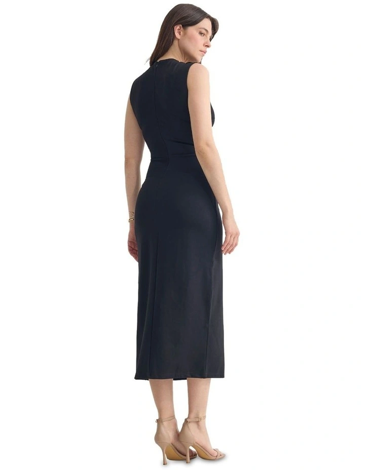 Lara Ponti Dress in Black image 2