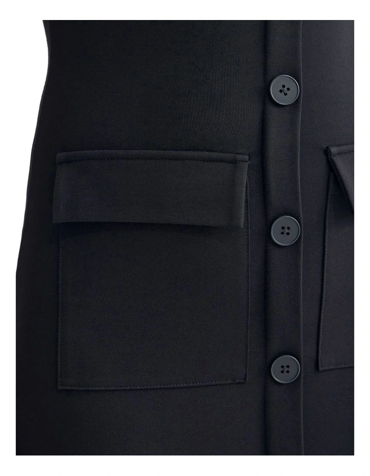 Lara Ponti Dress in Black image 6