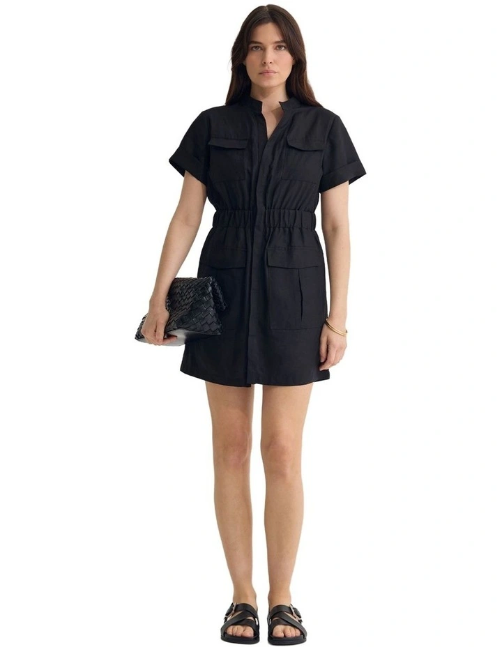 Kitty Mini Dress in Black image 1