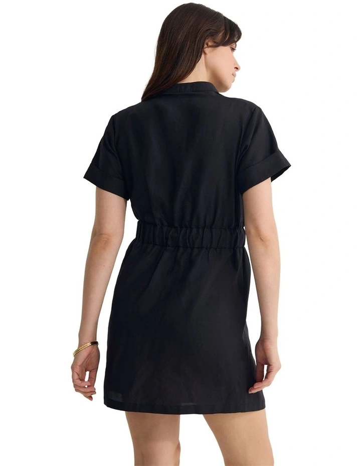 Kitty Mini Dress in Black image 2